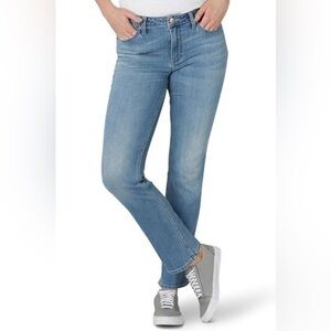 Lee Regular Fit-Straight Leg “Mid-Rise” Jeans